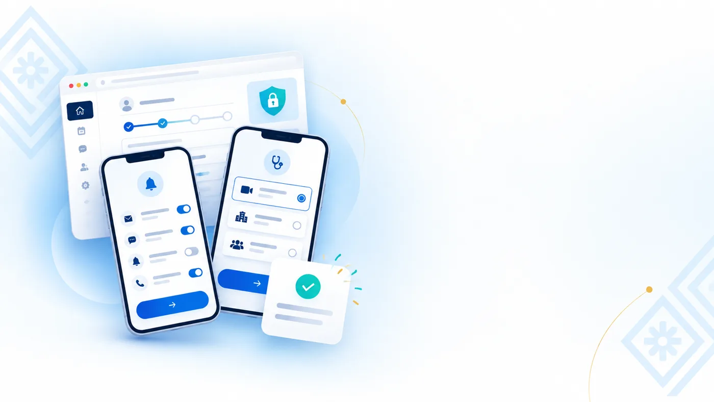 Interface de création de compte BiraMed